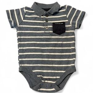 Calvin Klein Jeans Baby Onesie in Blue
